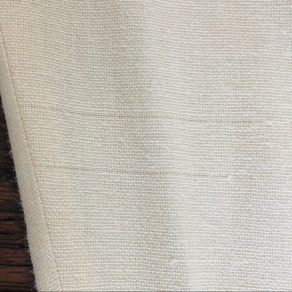 Adolfo Dominguez cream linen Pantsuit sz 10-L - Picture 8 of 8